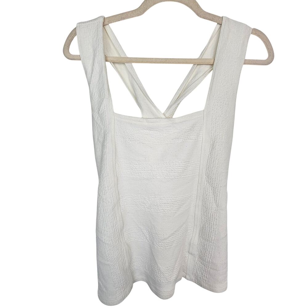 Anthropologie Maeve Womens Criss Cross Back Tank Top Size M Boho Hippie Festival